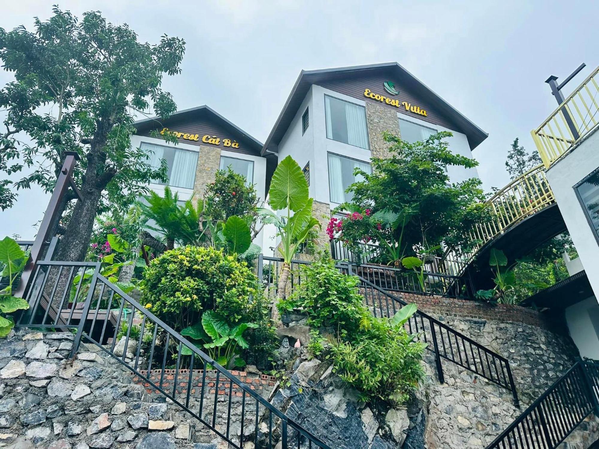 Ecorest Villa Cat Ba Chan Chau Eksteriør billede
